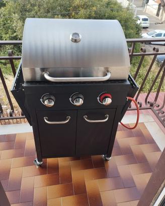 Barbecue a gas