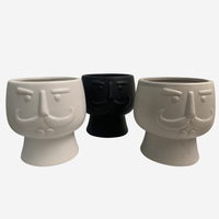 Set 3 vasi cachepot in ceramica – colori assortiti