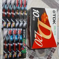 audiocassette musicassette vergini 