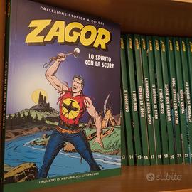 Zagor collezione storica a colori da 1 a 187 + 13