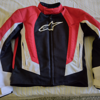 Giacca moto alpinestars in tessuto tg M