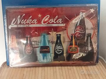 poster in metallo  Nuka cola 