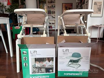 Seggioloni pieghevoli foppapedretti da viaggio