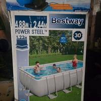 Piscina come nuova con filtro professionale 