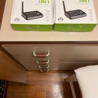 n.2 audio streaming box ricevitori audio wireless