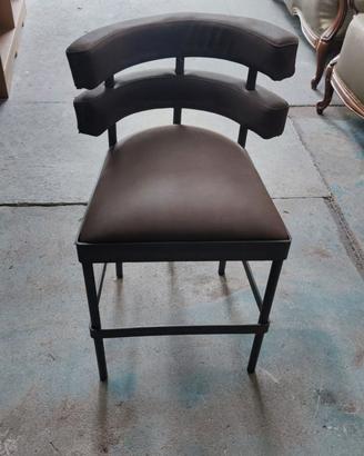 Set 4 sedie design industriale in metallo
