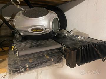 Amplificatore woofer luce crossover