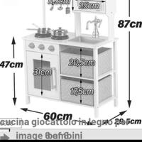 cucina giocattolo 