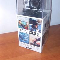 NUOVA Videocamera Nilox Mini Wi-Fi 3 Bianca