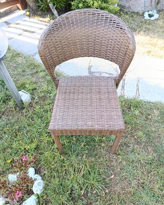 sedia da giardino