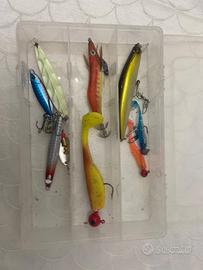 pesca canna da pesca spinning come nuova
