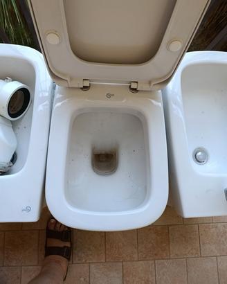 2 coppie di sanitari con rubinetti ideal standard