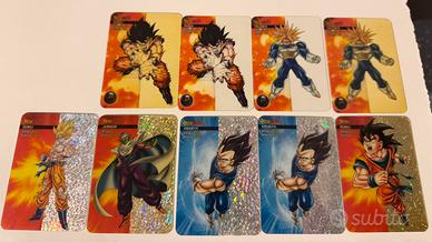 Lotto 100+ Lamincards Dragon Ball Z rare holo