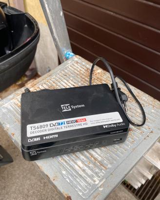 Decoder Digitale Terrestre TELE System TS6809 DVB
