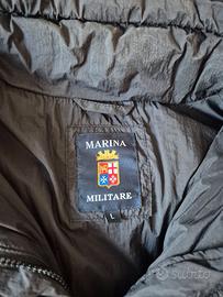 Giubbotto piumino grigio/nero donna Marina Militar