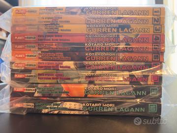 Gurren Lagann 1-10 - Manga, serie completa, ITA