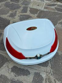 Bauletto Moto American Pro 48L bianco