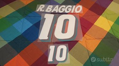 Nameset #10 ROBERTO BAGGIO Italia Mondiali USA 94