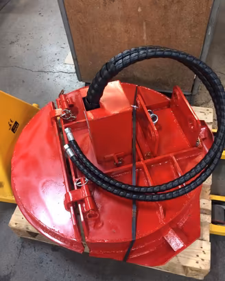 Trincia idraulica per minescavatore