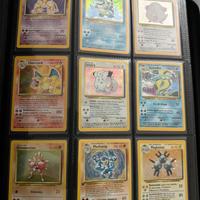 Set base, jungle, fossil, rocket, 2 gym e 3 neo