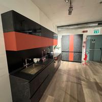 Cucina Febal Casa design nero/rosso