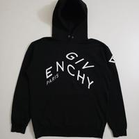 Givenchy felpa con cappuccio XL logo ricamato