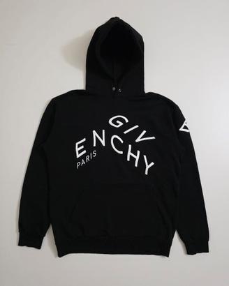 Givenchy felpa con cappuccio XL logo ricamato