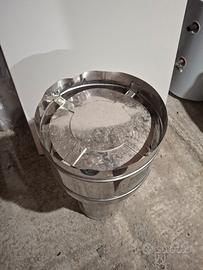 camino acciaio inox 