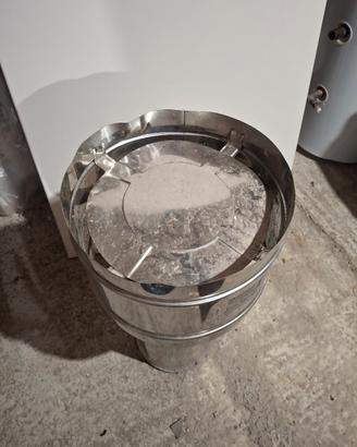 camino acciaio inox 
