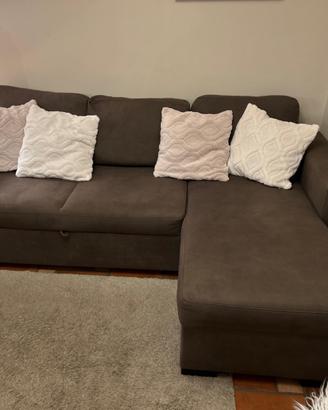 Divano letto angolare