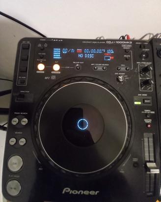 coppia Pioneer cdj 1000 mk3
