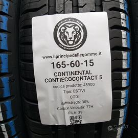 2 GOMME 165 60 15 CONTINENTAL A48900