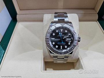 Rolex Yacht Master 116622 40mm lunetta platino