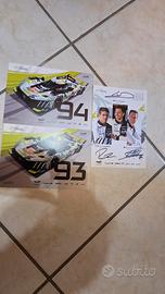 Cartoline autografate 93 e 94 WEC