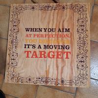 Bersaglio freccette in legno richiudibile