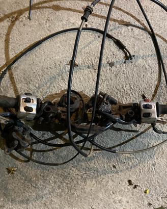 STERZO PIAGGIO BEVERLY 125 / 200 con comandi ecc