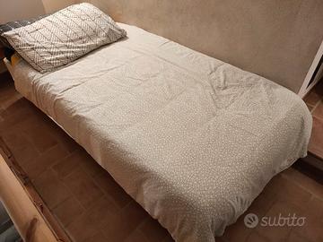 IKEA LETTO SINGOLO CON SCOMPARTO SOTTO 