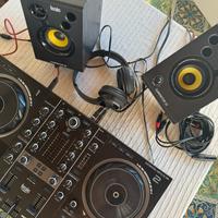 Kit completo 4 pezzi - consolle Dj hercules 500