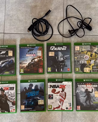 Xbox One S usato 500 GB + 9 giochi originali