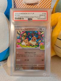 Pokémon Eevee 196/SV-P JP PSA 10 GEM MINT - RARA