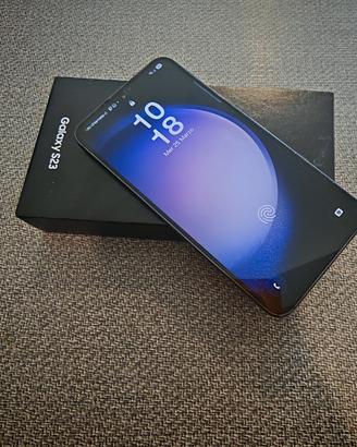 Samsung Galaxy S23 256GB Black - Garanzia Nov 26