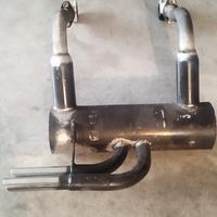scarico replica Record Monza fiat 500