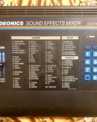  effect sound mixer videonics
