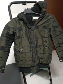 giubbino verde militare bimbo 