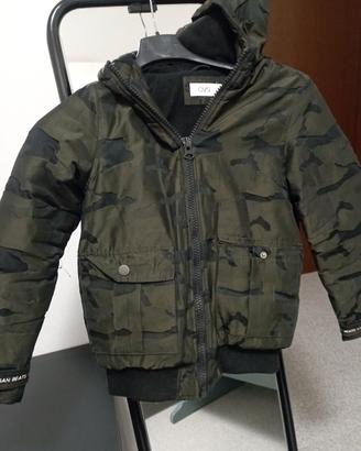giubbino verde militare bimbo 