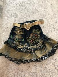 Gonna jeans bambina