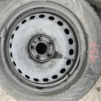 2 - CERCHI IN LAMIERA 7X16 5X110 ET41 CB 65,1