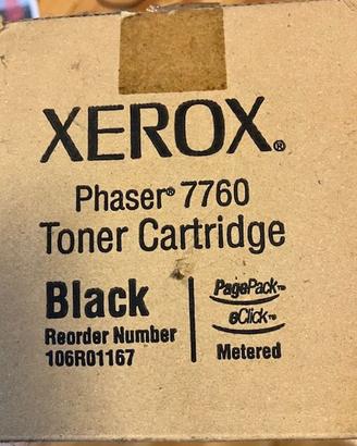 Toner nero Xerox Phaser 7760