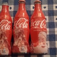 3 bott. coca cola natale n. 2 tipi