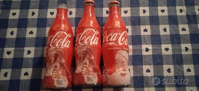 3 bott. coca cola natale n. 2 tipi